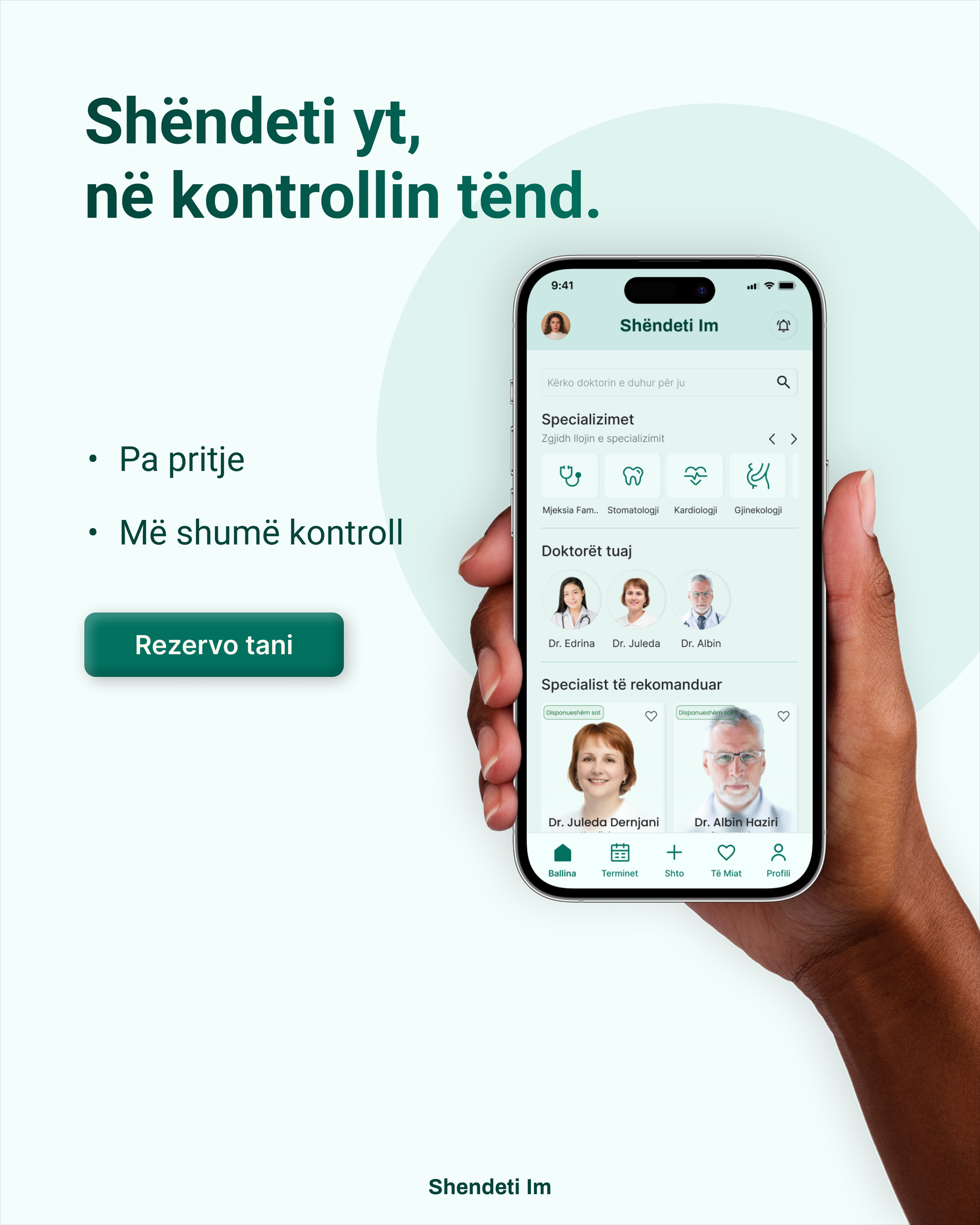 Shëndeti Im post — Në hap i vogël